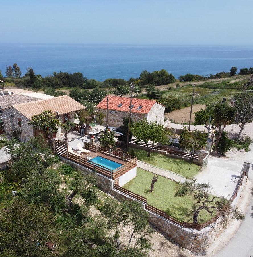 Casa Petra - Stone Cottage Farmhouses Argassi Dış mekan fotoğraf